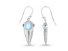 Moonstone Shell Earring RBM-RUE-8.