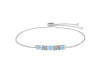 Moonstone & White Topaz Bracelet RBM-RDB-147.