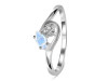 Moonstone & White Topaz Ring RBM-RDR-2611.