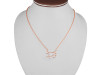 Gemini Zodiac Star Constellation with Cubic Zirconia Necklace CUZ-RDN-116.
