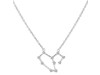 Leo Zodiac Star Constellation with Cubic Zirconia Necklace CUZ-RDN-125.