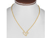Leo Zodiac Star Constellation with Cubic Zirconia Necklace CUZ-RDN-125.