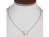 Aquarius Zodiac Star Constellation with Cubic Zirconia Necklace CUZ-RDN-126.