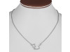 Aquarius Zodiac Star Constellation with Cubic Zirconia Necklace CUZ-RDN-126.