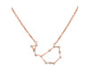 Sagittarius Zodiac Star Constellation with Cubic Zirconia Necklace CUZ-RDN-127.