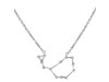 Sagittarius Zodiac Star Constellation with Cubic Zirconia Necklace CUZ-RDN-127.