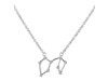 Virgo Zodiac Star Constellation with Cubic Zirconia Necklace CUZ-RDN-129.