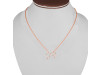 Virgo Zodiac Star Constellation with Cubic Zirconia Necklace CUZ-RDN-129.