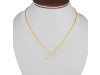 Virgo Zodiac Star Constellation with Cubic Zirconia Necklace CUZ-RDN-129.