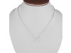 Virgo Zodiac Star Constellation with Cubic Zirconia Necklace CUZ-RDN-129.