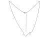 Pisces Zodiac Star Constellation with Cubic Zirconia Necklace CUZ-RDN-130.
