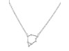 Capricorn Zodiac Star Constellation with Cubic Zirconia Necklace CUZ-RDN-131.