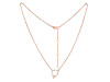 Capricorn Zodiac Star Constellation with Cubic Zirconia Necklace CUZ-RDN-131.