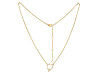 Capricorn Zodiac Star Constellation with Cubic Zirconia Necklace CUZ-RDN-131.