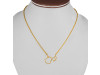Scorpio Zodiac Star Constellation with Cubic Zirconia Necklace CUZ-RDN-132.