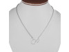 Scorpio Zodiac Star Constellation with Cubic Zirconia Necklace CUZ-RDN-132.