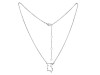 Libra Zodiac Star Constellation with Cubic Zirconia Necklace CUZ-RDN-133.