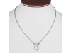 Libra Zodiac Star Constellation with Cubic Zirconia Necklace CUZ-RDN-133.