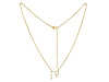 Aries Zodiac Star Constellation with Cubic Zirconia Necklace CUZ-RDN-134.