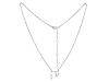 Aries Zodiac Star Constellation with Cubic Zirconia Necklace CUZ-RDN-134.
