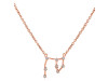 Aries Zodiac Star Constellation with Cubic Zirconia Necklace CUZ-RDN-134.