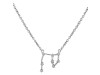Aries Zodiac Star Constellation with Cubic Zirconia Necklace CUZ-RDN-134.