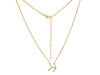 Taurus Zodiac Star Constellation with Cubic Zirconia Necklace CUZ-RDN-135.