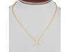 Taurus Zodiac Star Constellation with Cubic Zirconia Necklace CUZ-RDN-135.