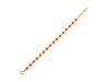 Red Onyx Bracelet ROX-RDB-118-CUT.
