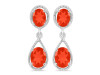 Red Onyx Earring ROX-RDE-73.