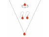 Red Onyx Jewelry Set ROX-RDN-410-RDE-995-RDR-4028.
