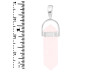 Rose Quartz Pencil Pendant RSQ-1-PEN