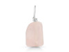 Rose Quartz Raw Crystal Drill Pendant RSQ-RCYP-7