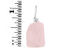 Rose Quartz Raw Crystal Drill Pendant RSQ-RCYP-7