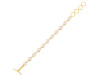 Rose Quartz Bracelet RSQ-RDB-114-CUT.