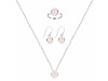  Rose Quartz Jewelry Set RSQ-RDN-456-RDE-998-RDR-1882.