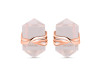 Rose Quartz Pencil Stud Earring RSQ-RE-67.