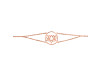 Lotus Plain Silver Bracelet PS-RDB-4.