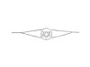 Lotus Plain Silver Bracelet PS-RDB-4.