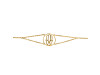 Hamsa Hand Plain Silver Bracelet PS-RDB-5.