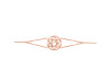 Sacral Chakra Plain Silver Bracelet PS-RDB-7.