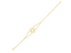 Base Chakra Plain Silver Bracelet PS-RDB-10.