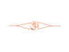 Om Plain Silver Bracelet PS-RDB-12.