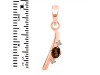Smoky & White Topaz Alphabet I Pendant SMY-RDA-9.