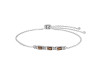 Smoky & White Topaz Bracelet SMY-RDB-139.