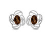 Smoky Stud Earring SMY-RDE-14.