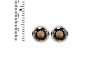 Smoky Stud Earring SMY-RDE-1426.