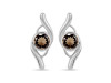 Smoky Stud Earring SMY-RDE-2.