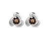 Smoky Stud Earring SMY-RDE-3.