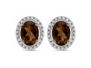 Smoky Stud Earring SMY-RDE-34.